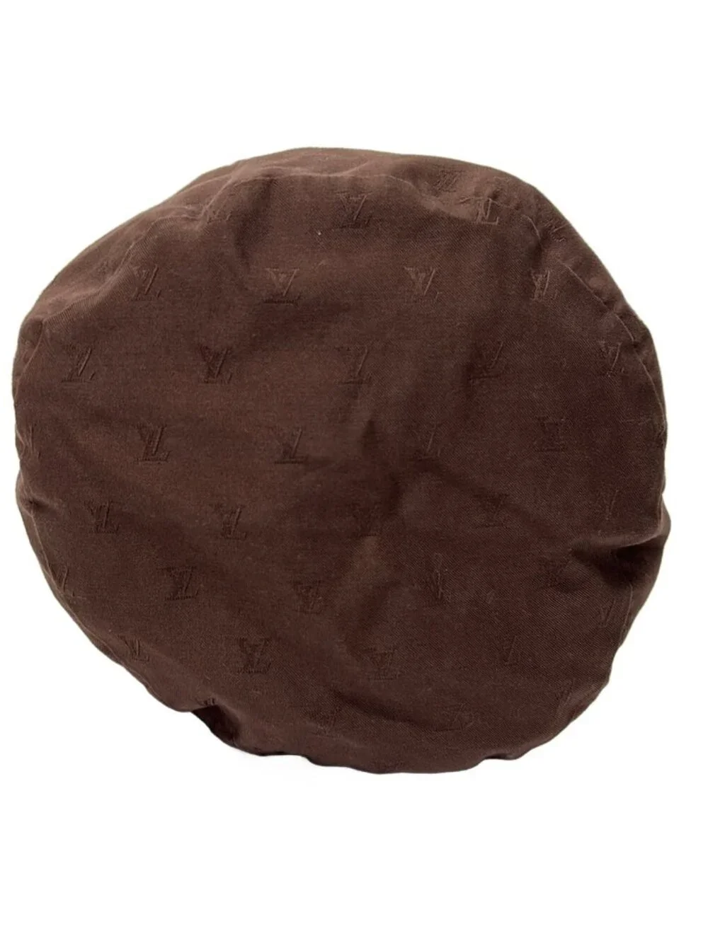 Louis Vuitton Pouch Brown Cotton